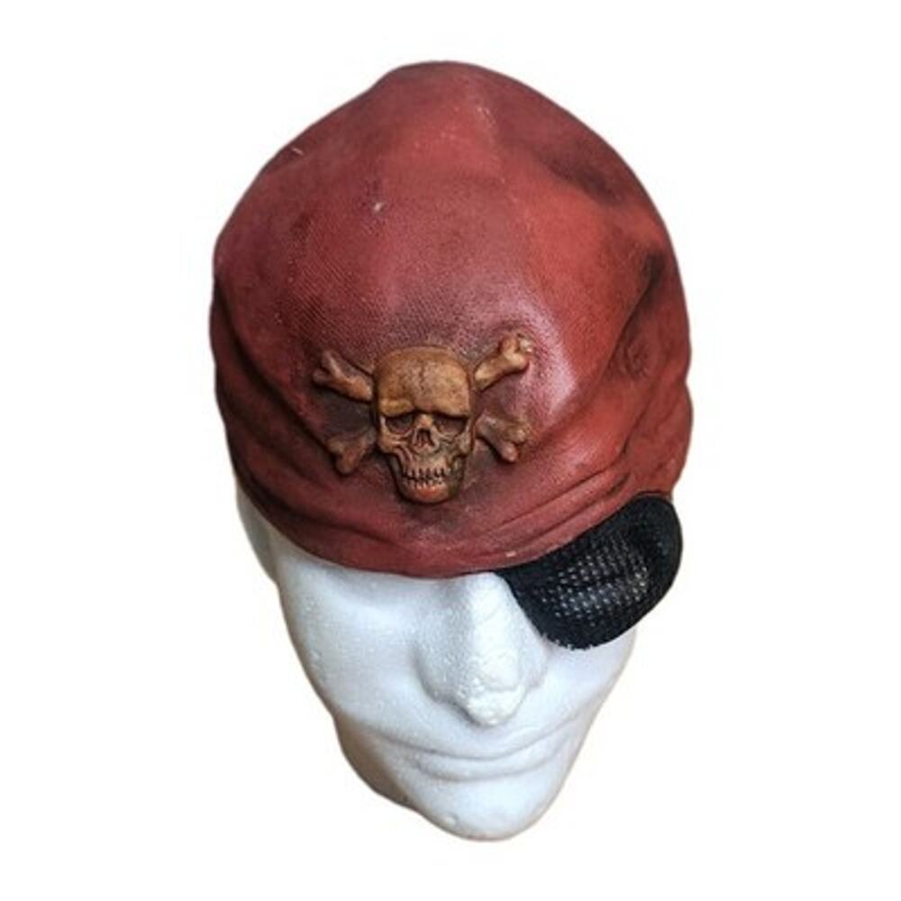 Pirate Cap 2004 Halloween Rubber Mask The Paper Magic Group Eye Patch